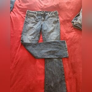 Silver Co. Women's Blue Slim Boot Cut Jeans